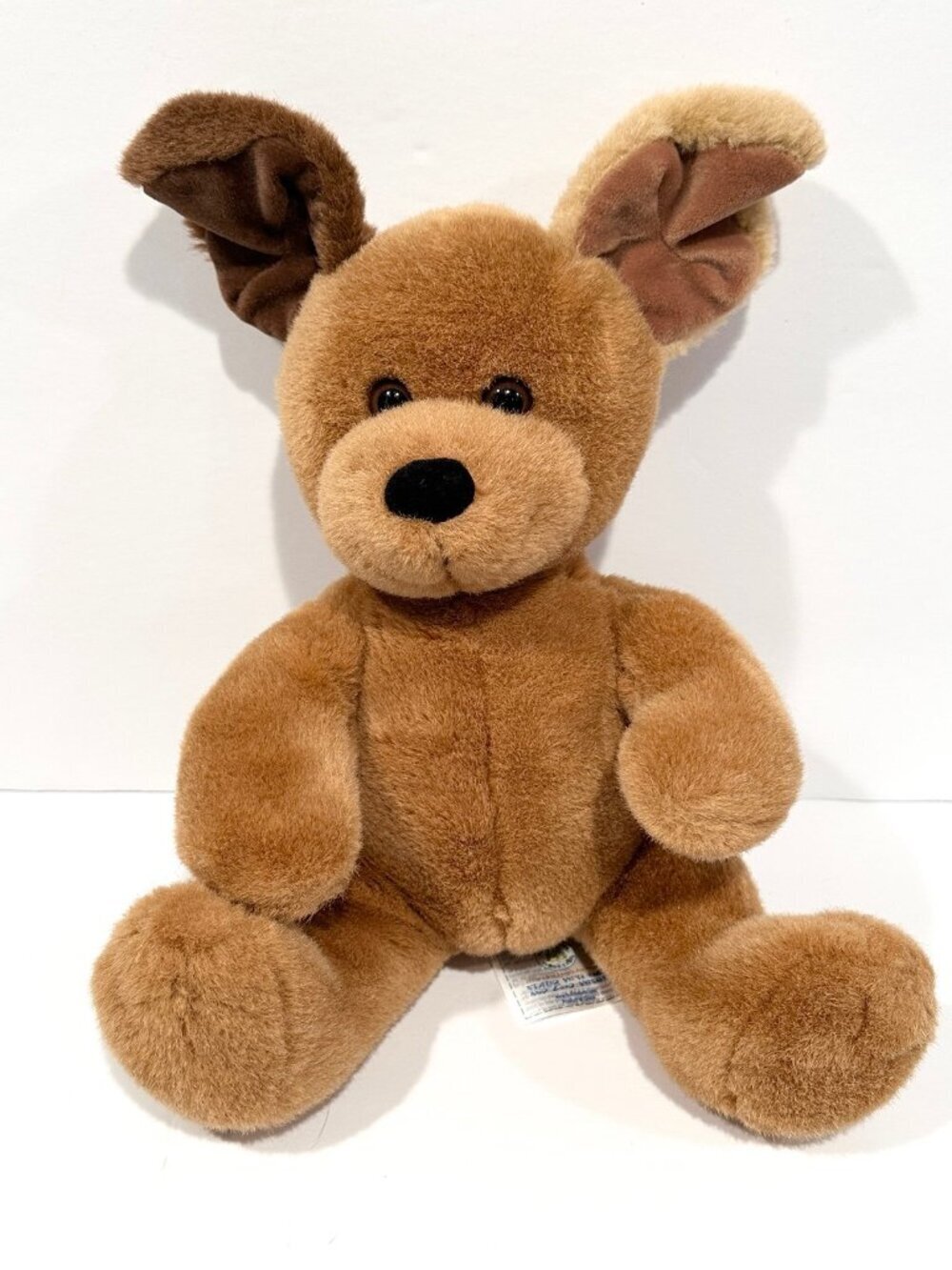 Build-A-Bear Workshop Tan Brown Floppy Ears  Dog Plush - RETIRED